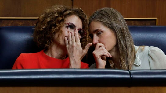 Maria Jes&uacute;s Montero y Sara Aagesen