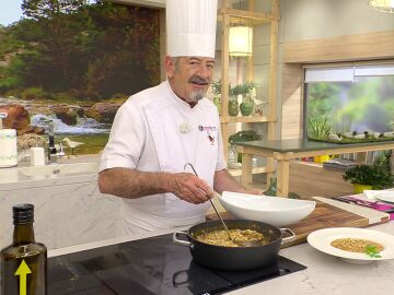 Karlos Arguiñano: las claves que debes saber para conseguir un arroz caldoso en su punto