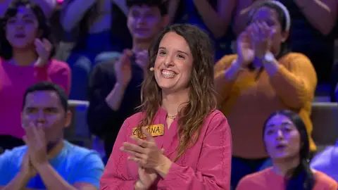 Cristina adelanta a Sara y se coloca la primera con 1.375 eurazos: “Todo gracias a alguien del público” Cristina adelanta a Sara y se coloca la primera con 1.375 eurazos: “Todo gracias a alguien del público”