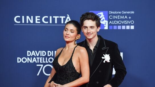 Kylie Jenner y Timoth&eacute;e Chalamet en su primer posado juntos
