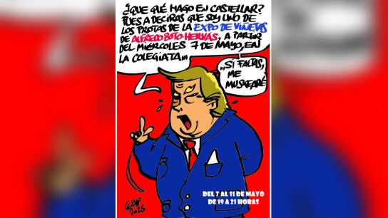 Exposici&oacute;n en Castellar (Ja&eacute;n) de las vi&ntilde;etas del periodista e ilustrador Alfredo Boto