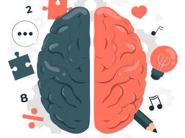 Dibujo de un cerebro