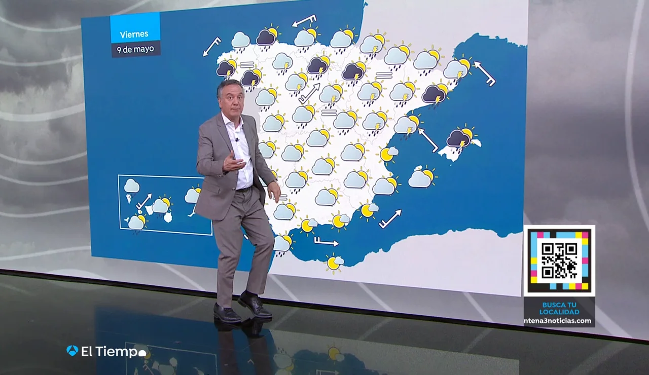 El aviso de Roberto Brasero: "Las tormentas se quedan"