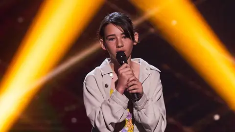 Ángela deslumbra con su versión de Billie Eilish y deja sin palabras a los coaches Ángela deslumbra con su versión de Billie Eilish y deja sin palabras a los coaches