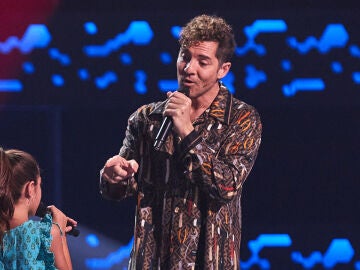 El regalo de Bisbal a Thais: un dueto inolvidable sobre el escenario de La Voz Kids