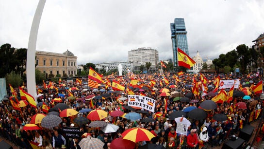 Manifestaci&oacute;n Plaza Col&oacute;n