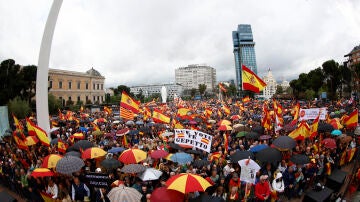 Manifestación Plaza Colón