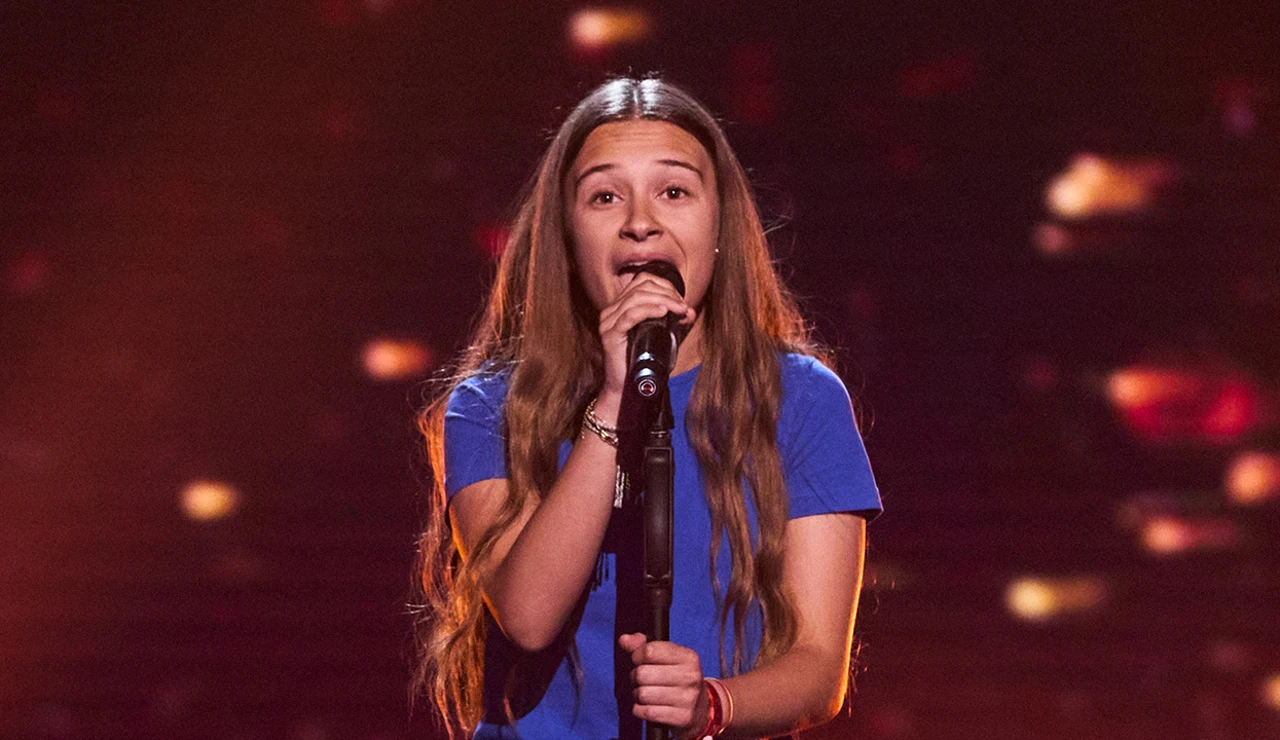 Isabel, talent de La Voz Kids