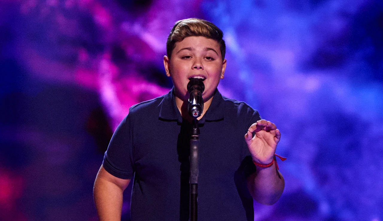 Cristian, talent de La Voz Kids