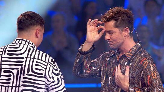 David Bisbal y Emilio Barrull