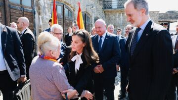 Los Reyes rinden homenaje a los españoles de Mauthausen en el 80 aniversario de la liberación del campo Los Reyes rinden homenaje a los españoles de Mauthausen en el 80 aniversario de la liberación del campo
