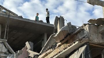  Jan Yunid, en la Franja de Gaza