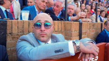 Kiko Rivera, en la despedida de su hermano Cayetano