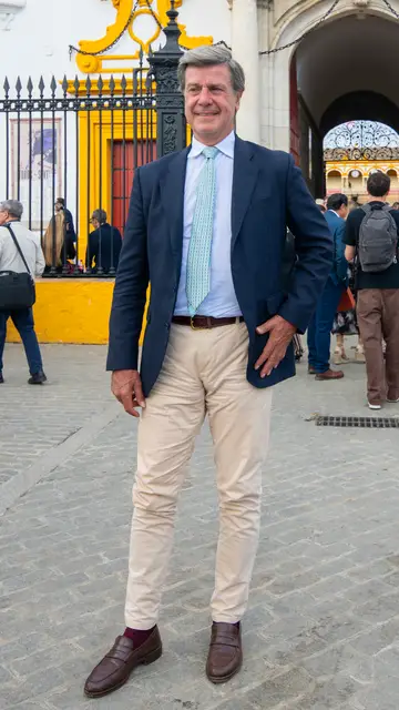 Cayetano Martínez de Irujo, en Sevilla Cayetano Martínez de Irujo, en Sevilla