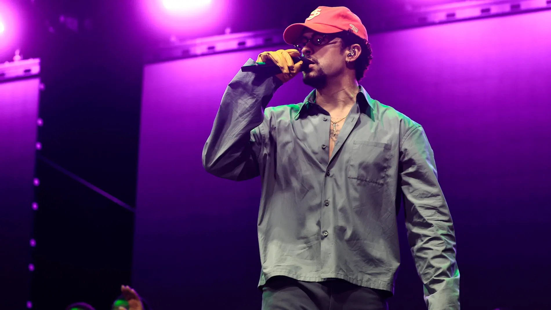 El cantante puertorriqueño Bad Bunny El cantante puertorriqueño Bad Bunny