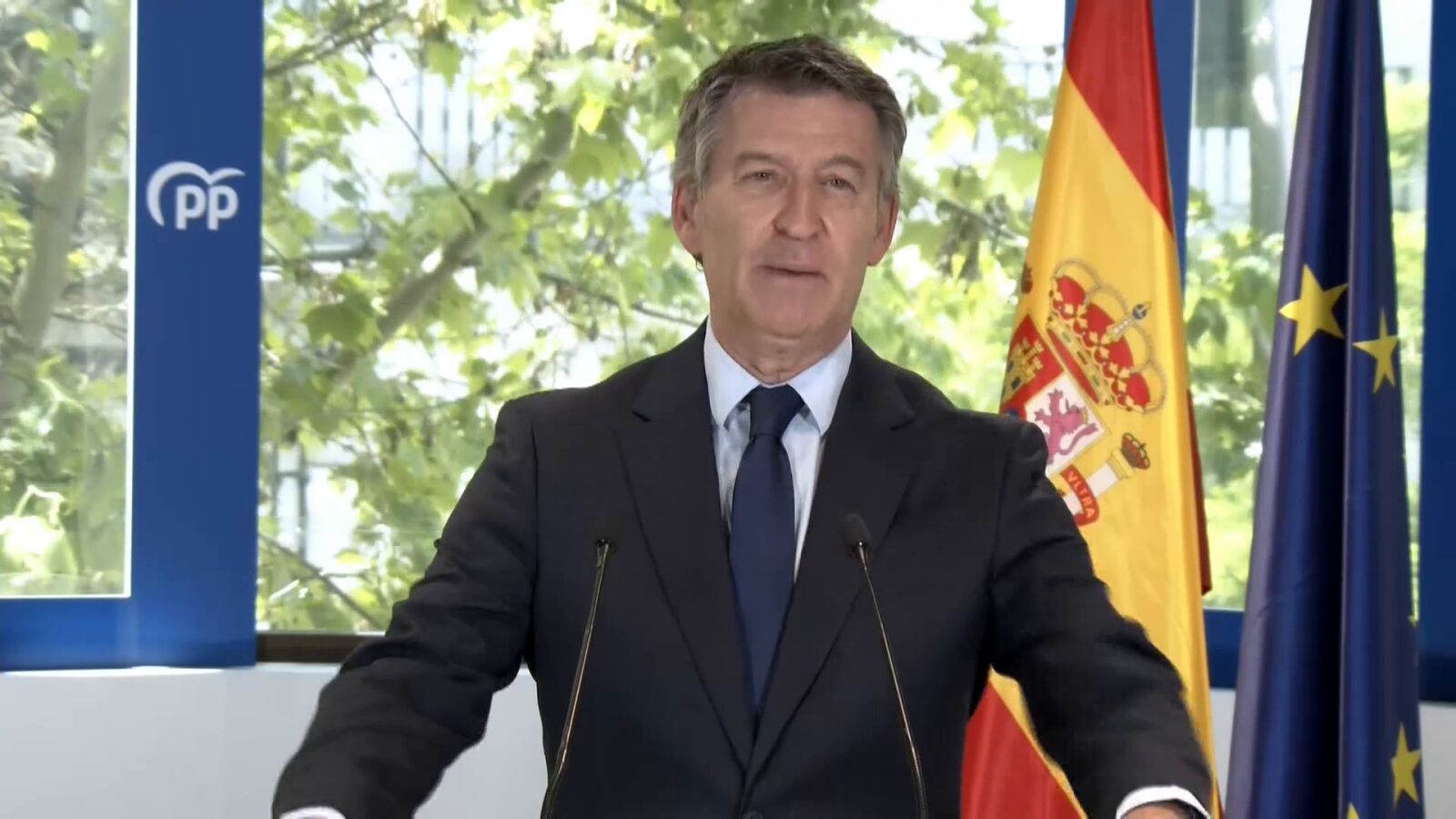 Feijóo anuncia un congreso nacional del PP en el mes de julio