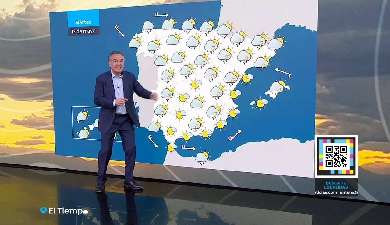 Del granizo al calor casi veraniego: Roberto Brasero detalla el cambio radical del tiempo