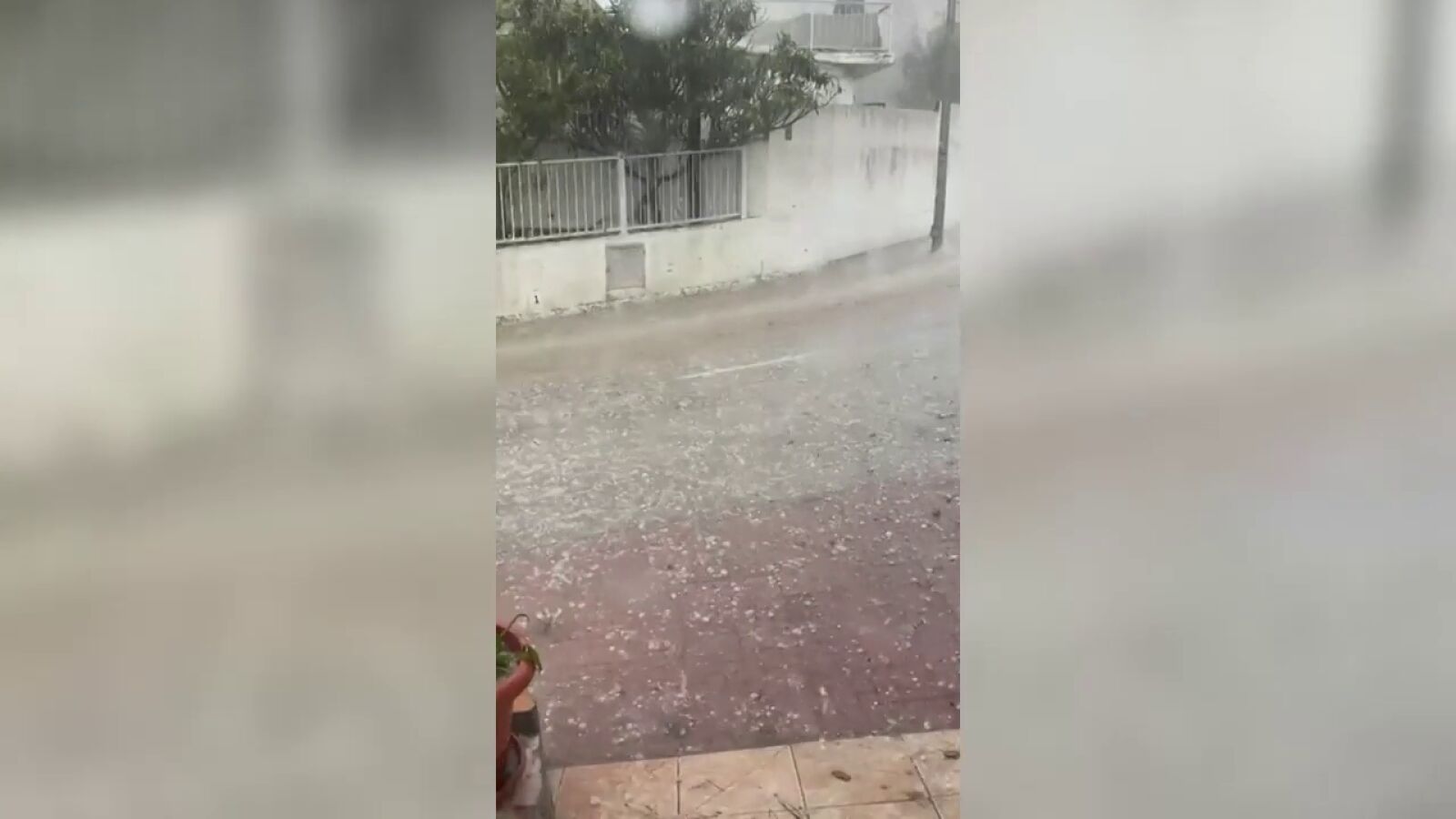 VIDEO | Una intensa granizada sorprende a Mallorca en pleno mes de mayo