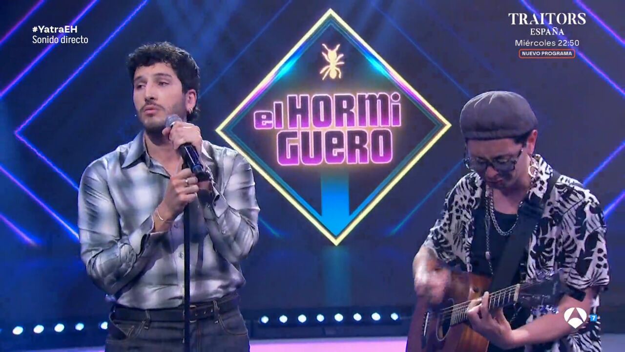 Sebastián Yatra en El Hormiguero: Presenta su nuevo disco y revela su experiencia en prisión Sebastián Yatra en El Hormiguero: Presenta su nuevo disco y revela su experiencia en prisión