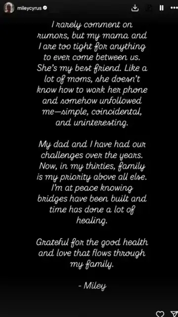 Miley Cyrus aclara los rumores Miley Cyrus aclara los rumores