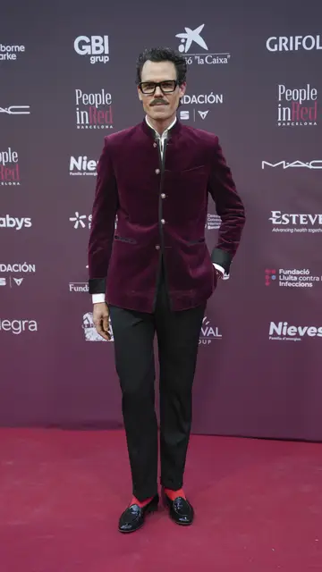 Juan Avellaneda, en la gala solidaria People in Red 2025 Juan Avellaneda, en la gala solidaria People in Red 2025