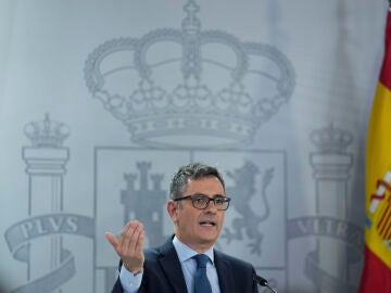 El ministro de la Presidencia, Justicia y Relaciones con las Cortes, Félix Bolaños