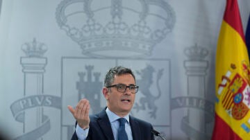 El ministro de la Presidencia, Justicia y Relaciones con las Cortes, Félix Bolaños