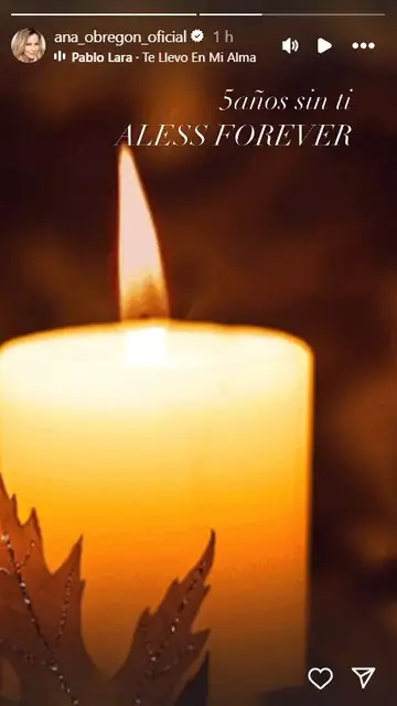 Ana Obregón recuerda a su hijo Aless Ana Obregón recuerda a su hijo Aless