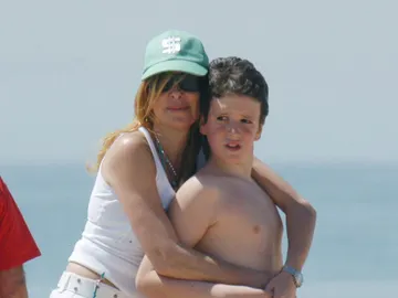 Ana Obregón y su hijo Aless Lequio Ana Obregón y su hijo Aless Lequio