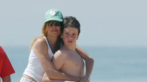 Ana Obregón y su hijo Aless Lequio Ana Obregón y su hijo Aless Lequio