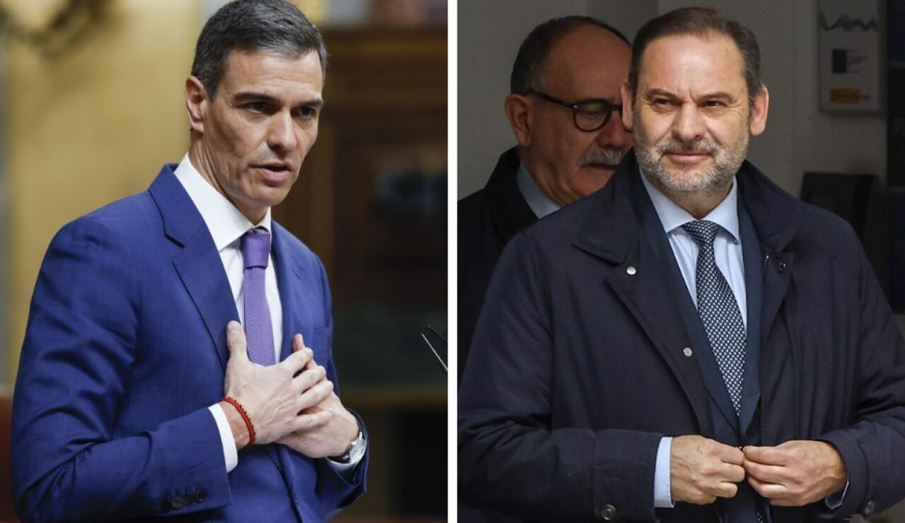 Pedro S&aacute;nchez y Jos&eacute; Luis &Aacute;balos