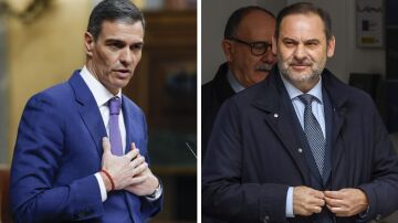 Pedro Sánchez y José Luis Ábalos