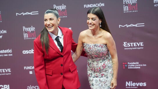 Alba Paul y Dulceida, en la la gala People in Red 2025