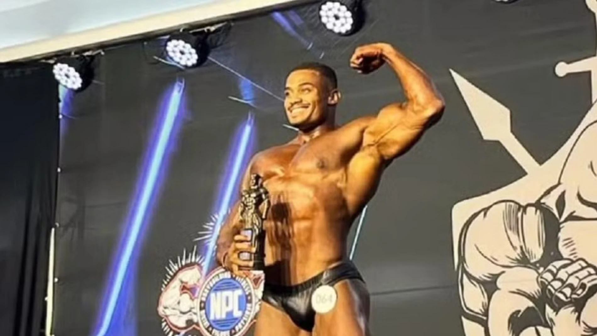 Wanderson da Silva Moreira, en una competición Wanderson da Silva Moreira, en una competición