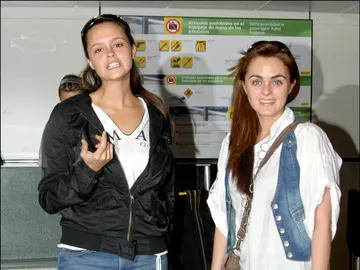 Las hermanas Shaila Dúrcal y Carmen Morales Las hermanas Shaila Dúrcal y Carmen Morales