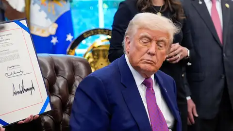 El presidente de Estados Unidos, Donald Trump El presidente de Estados Unidos, Donald Trump