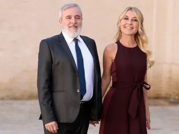 Fernando Guillén Cuervo y su hermana Cayetana, en un evento en Sevilla en 2024 Fernando Guillén Cuervo y su hermana Cayetana, en un evento en Sevilla en 2024