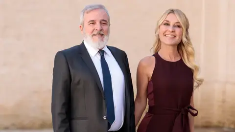 Fernando Guillén Cuervo y su hermana Cayetana, en un evento en Sevilla en 2024 Fernando Guillén Cuervo y su hermana Cayetana, en un evento en Sevilla en 2024