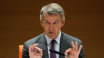 Alberto Núñez Feijóo, líder del PP