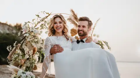 Pareja de recién casados Pareja de recién casados