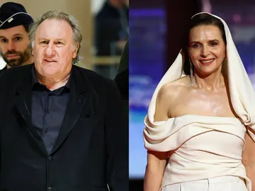 Gérard Depardieu y Juliette Binoche Gérard Depardieu y Juliette Binoche