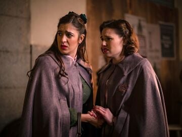 Claudia y Carmen en el cap&iacute;tulo 311 de Sue&ntilde;os de libertad
