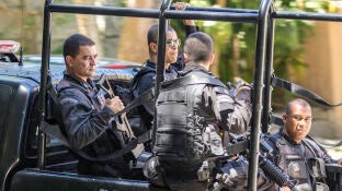 Imagen de archivo de la Polic&iacute;a Militar brasile&ntilde;a