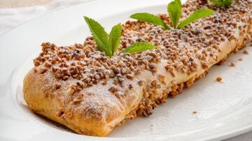 Arguiñano, sobre la tarta de hojaldre con arroz con leche: "¡Qué sencillo este postre casero!"