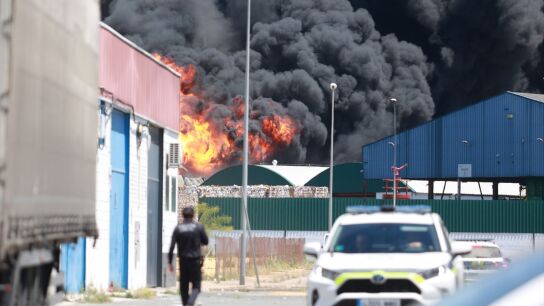Incendio Alcal&aacute; de Guada&iacute;ra