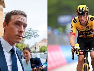 Rohan Dennis, en dos fotografías de archivo