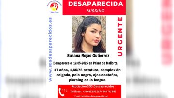 Buscan a Susana Rojas Guriérrez