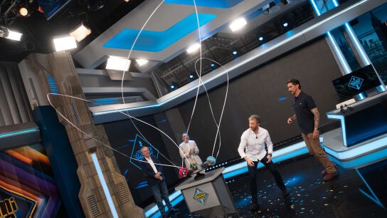"Mola much&iacute;simo": las 'esculturas newtonianas' de Marron sorprenden en El Hormiguero