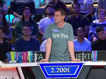 “Cualquiera te dice algo, con lo bien que estás tirando”: Mario arrasa con otra jugada impecable y se pone con 2.200 euros “Cualquiera te dice algo, con lo bien que estás tirando”: Mario arrasa con otra jugada impecable y se pone con 2.200 euros