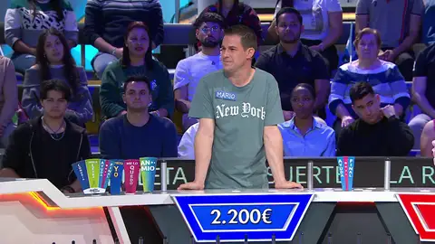 “Cualquiera te dice algo, con lo bien que estás tirando”: Mario arrasa con otra jugada impecable y se pone con 2.200 euros “Cualquiera te dice algo, con lo bien que estás tirando”: Mario arrasa con otra jugada impecable y se pone con 2.200 euros